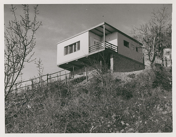 Ferienhaus in Pécs nach einem Entwurf von Fred Forbat, 1936, Bauhaus-Archiv Berlin