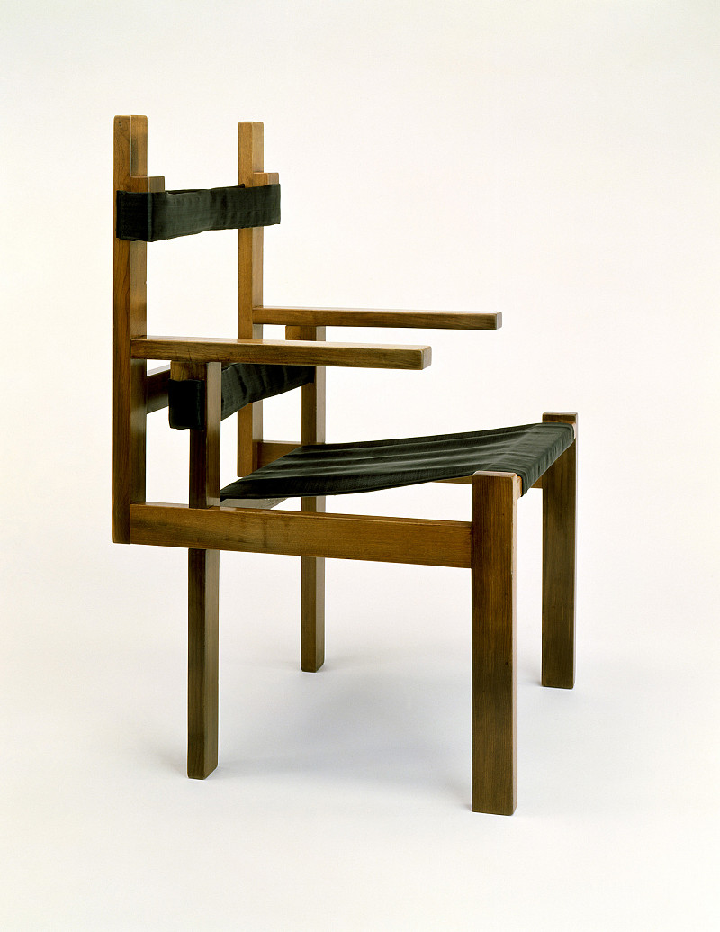 Marcel Breuer/Tischlerei Bauhaus Weimar, Lath chair, 1924 / Bauhaus-Archiv Berlin, photo: Gunter Lepkowski