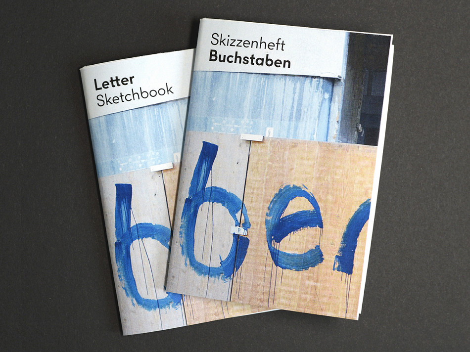 Skizzenheft Buchstaben, Foto: Julia Marquardt