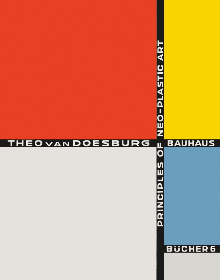 Theo Van Doesburg: Oeuvre Catalogue　英語版 Bauhausbuecher_6_Doesburg-