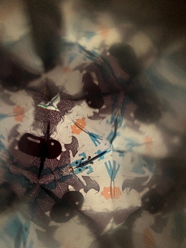 Blick in ein Kaleidoskop